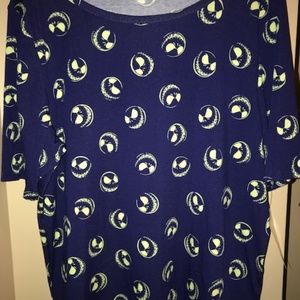 LuLaRoe Jack Nightmare Before Christmas Gigi Top